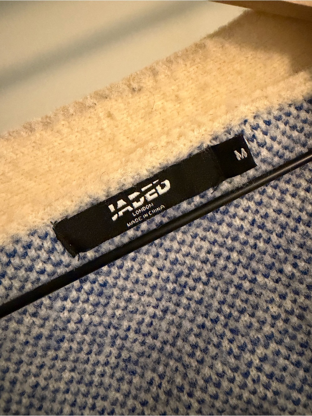 Jaded London Blue & Green Mountain-Pattern Cardigan - Picture 5 of 5